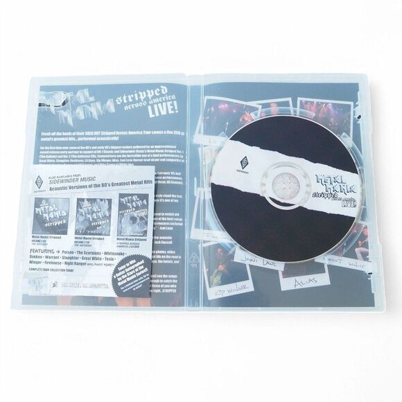 METAL MANIA - Stripped Across America LIVE - All Metal, All Acoustic (2005) DVD - Picture 4 of 7